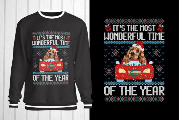 English Cocker Christmas Ugly Sweater Review for Real Embroidery Projects