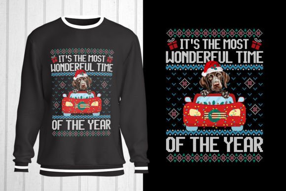 German Shorthaired Pointer Ugly Sweater: Graphics & T-Shirt Designs