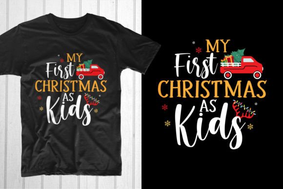 My First Christmas As Kids Graphics & T-Shirt Designs Review